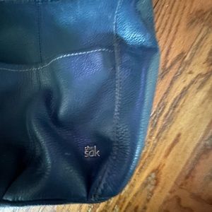 Excellent condition The Sak Navy Blue Leather handbag